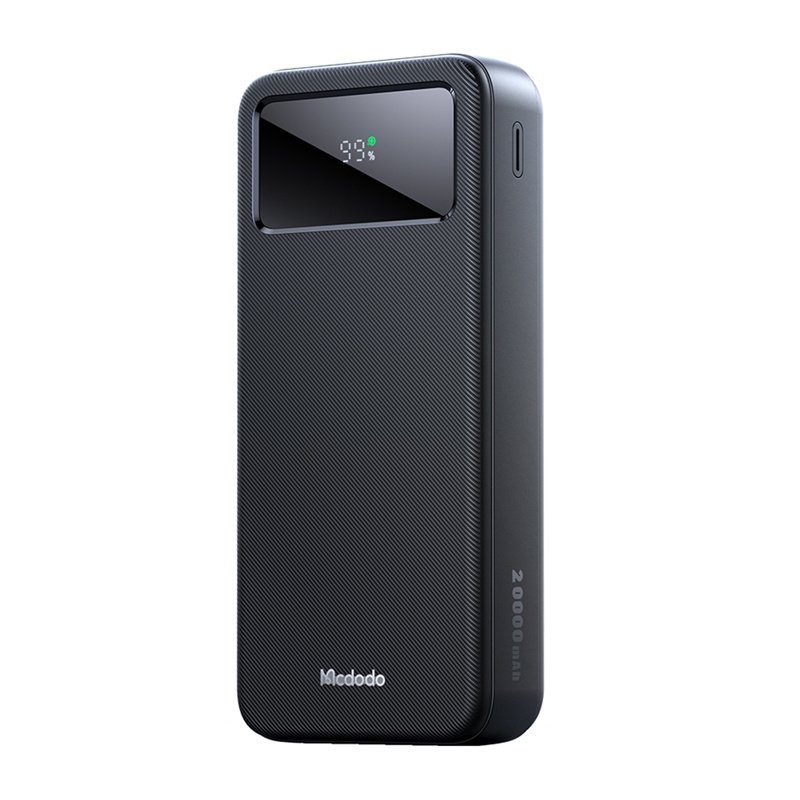 Power Bank Mcdodo MC-4230 Digital Display 20000mAh 1C 2A, 22.5W (czarny)