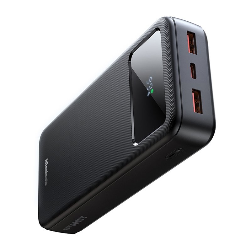 Power Bank Mcdodo MC-4230 Digital Display 20000mAh 1C 2A, 22.5W (czarny)