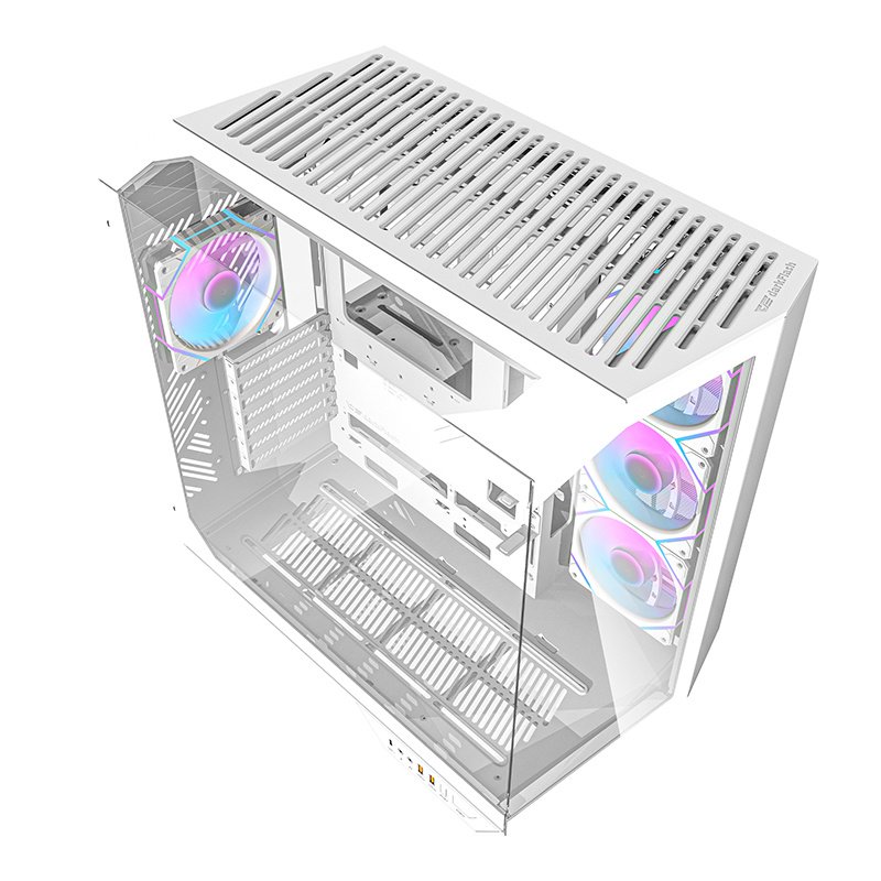 Darkflash DY470 computer case (white) 4 fans GPU bracket
