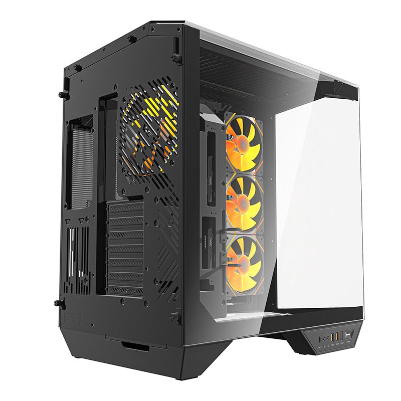 Darkflash DY470 computer case (black) 4 fans GPU bracket