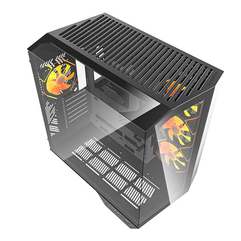 Darkflash DY470 computer case (black) 4 fans GPU bracket