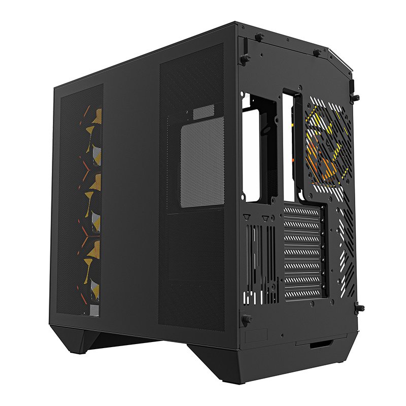 Darkflash DY470 computer case (black) 4 fans GPU bracket