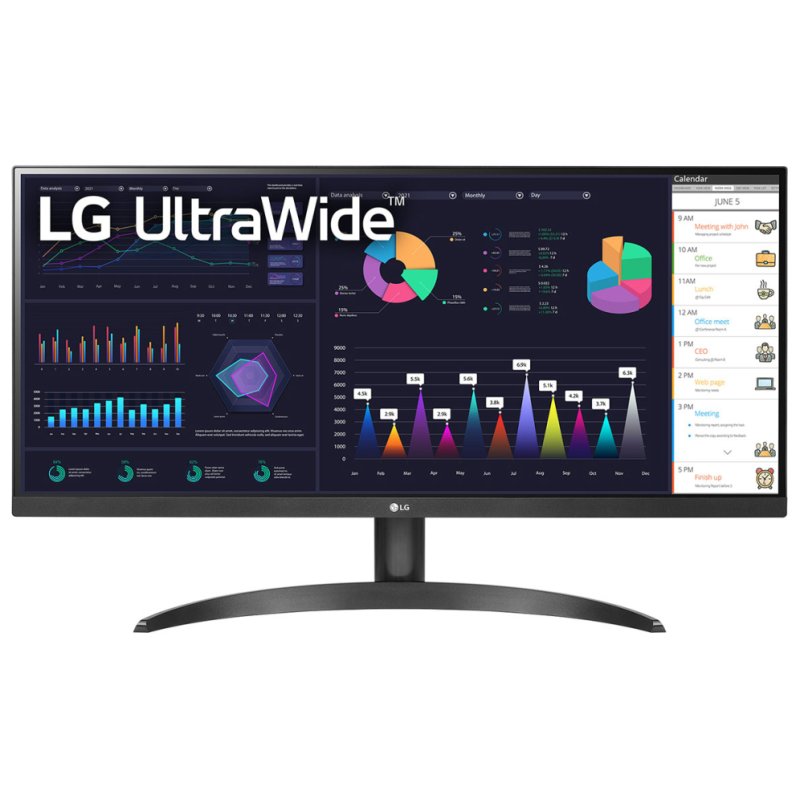 Ecran LG 29 IPS 21:9 2560x1080 5ms 250cd/m HDMI DisplayPort USB-C HPs Dual Con