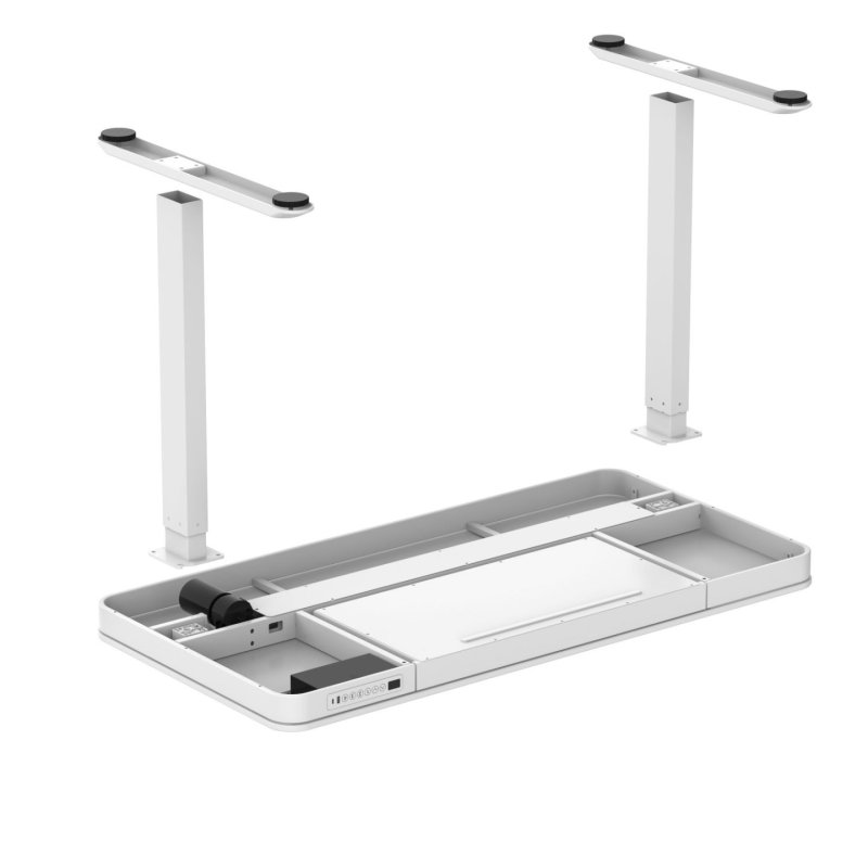 ACTIVEJET desk with electric height adjustment 140x70 ET119W-C white