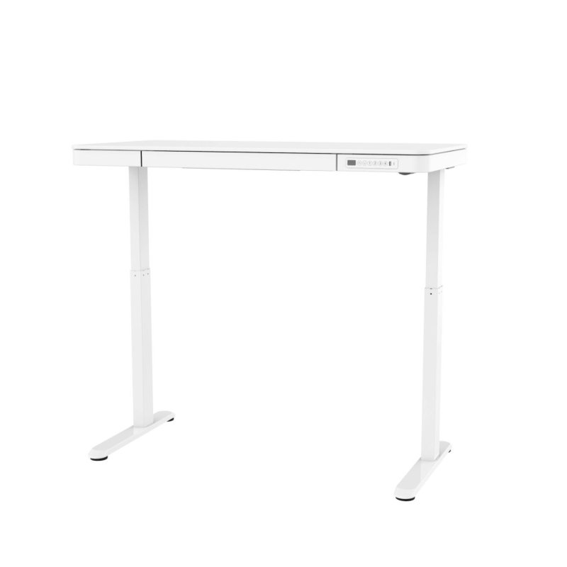 Activejet Bureau avec réglage électrique de la hauteur 140x70 ET119W-C blanc