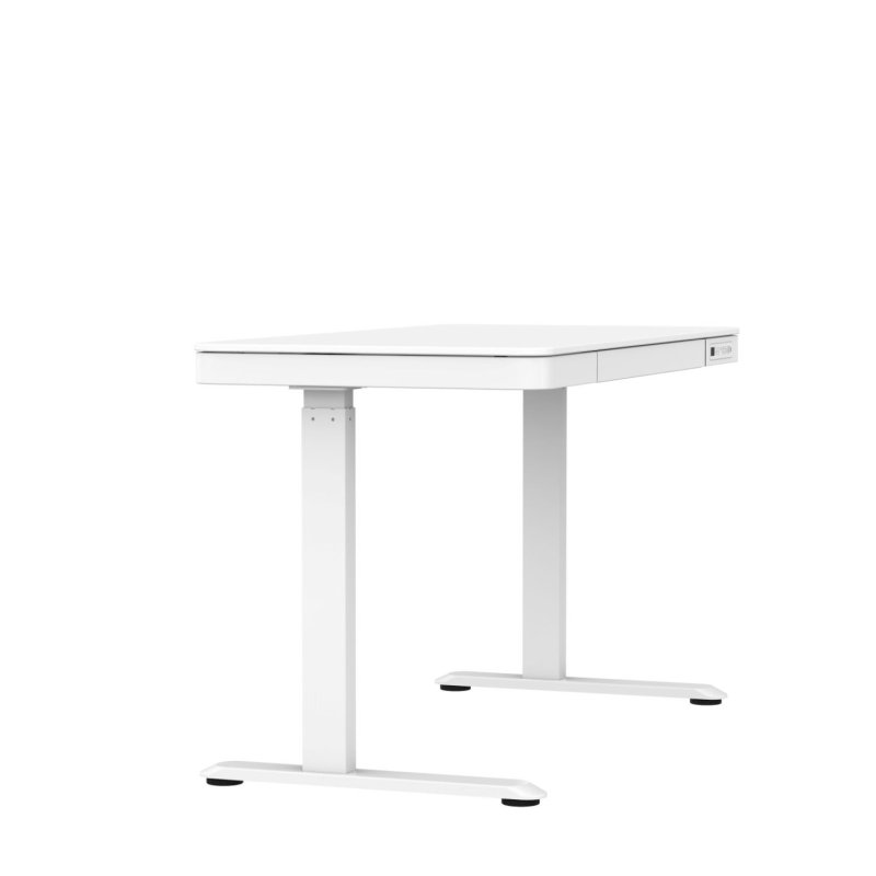 Activejet Bureau avec réglage électrique de la hauteur 140x70 ET119W-C blanc