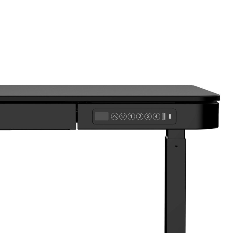 ACTIVEJET desk with electric height adjustment 140x70 ET119W-C black