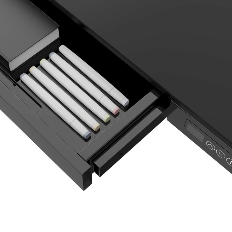 ACTIVEJET desk with electric height adjustment 140x70 ET119W-C black