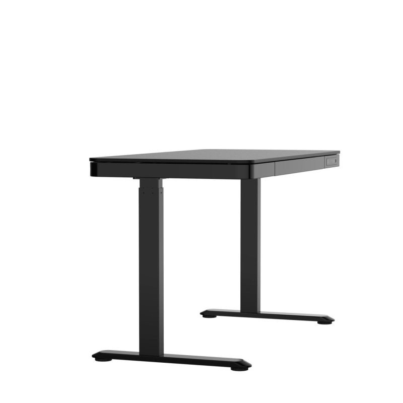 ACTIVEJET desk with electric height adjustment 140x70 ET119W-C black