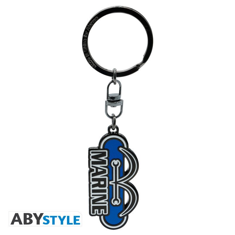 ONE PIECE - Marine Keychains x4