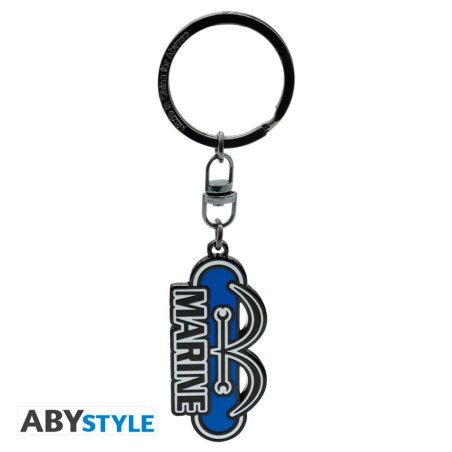 ONE PIECE - Marine Keychains x4