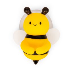 Kikkerland - Bumble Bee Toothbrush Holder - 5.5 cm x 6.75 cm x 3.25 cm