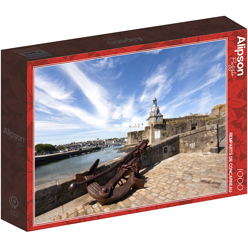 PUZZLE 1000P REMPARTS CONCARNEAU