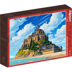 PUZZLE 500P AFF MONT ST MICHEL