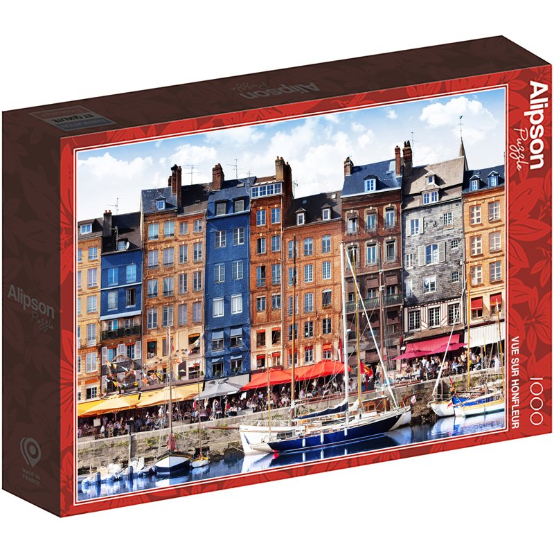 PUZZLE 1000P VUE SUR HONFLEUR
