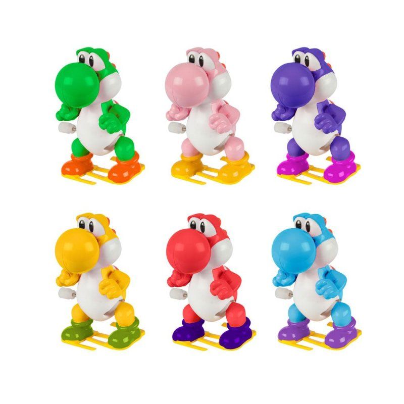 Super Mario présentoir figurines à remontoir Mystery Pack Yoshi (12)