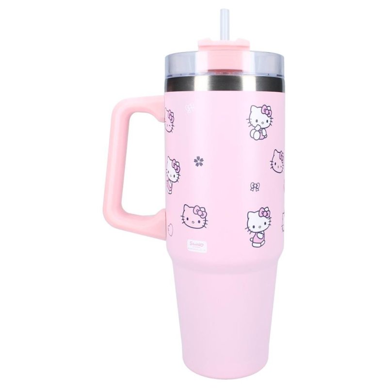 HELLO KITTY - Bliss - Mug de Voyage XL 900ml avec paille