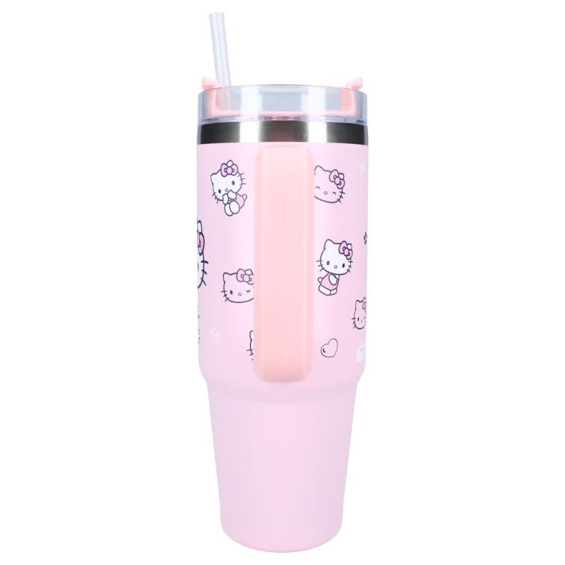 HELLO KITTY - Bliss - Mug de Voyage XL 900ml avec paille