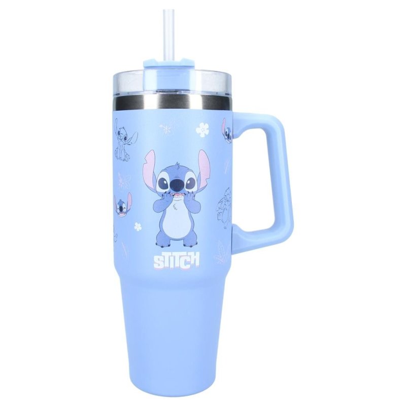 STITCH - Bliss - Mug de Voyage XL 900ml avec paille