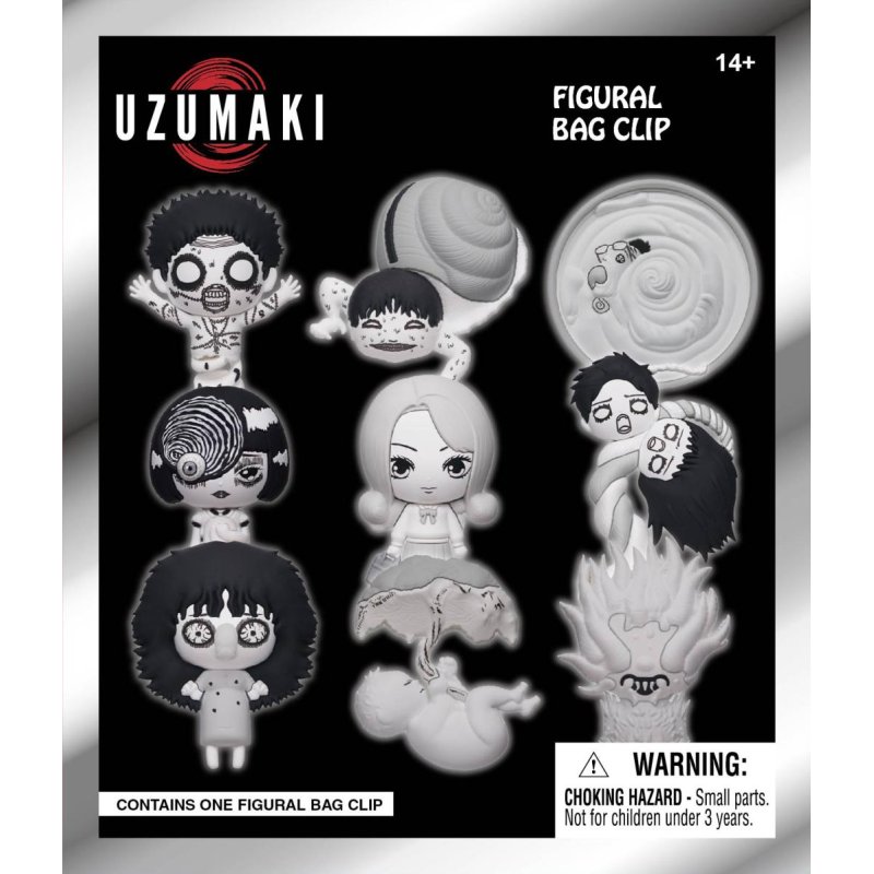 UZUMAKI - Series 1 - 3D Foam Bag Clip (Display 24 Pcs)