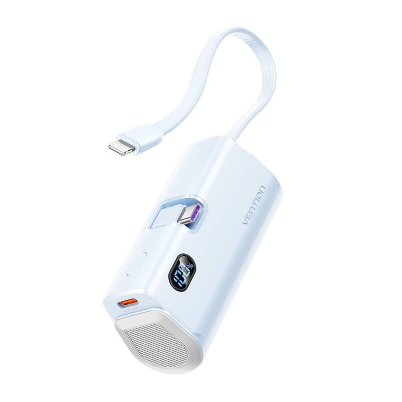 Powerbank Vention LED display 4800mAh 22.5W FHQL0 (blue)