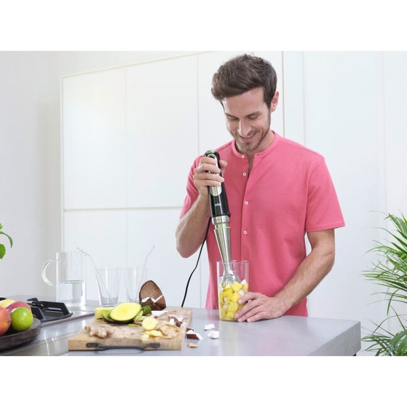 Braun MultiQuick 9 MQ9138XI blender 0,6 L Mélangeur par immersion 1200 W Noir, Acier inoxydable