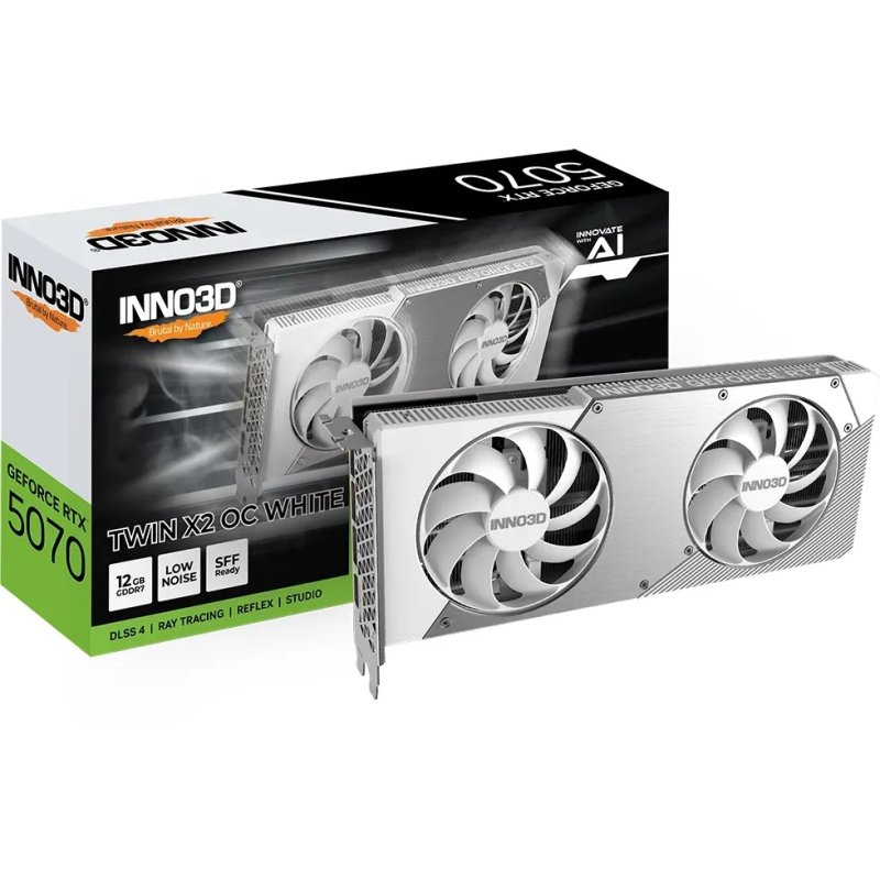 INNO3D GeForce RTX5070 Twin X2 OC 12Go W