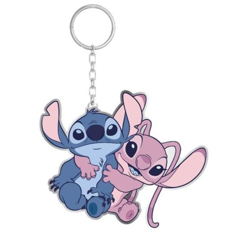 Lilo et Stitch porte-clés Stitch & Angel