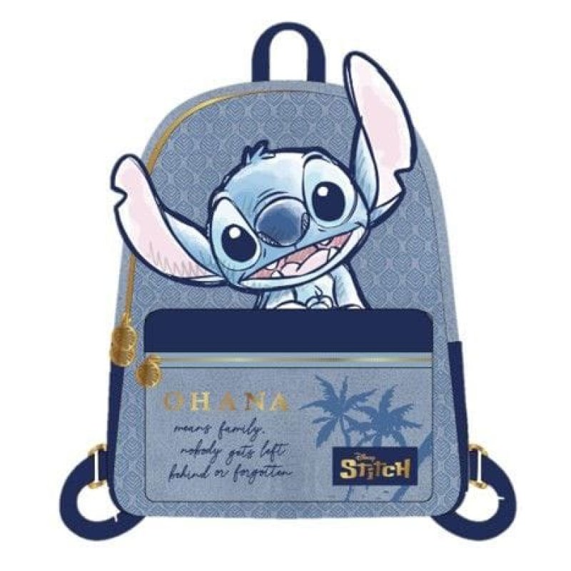 Lilo et Stitch sac à dos Stitch 27 cm Bleu