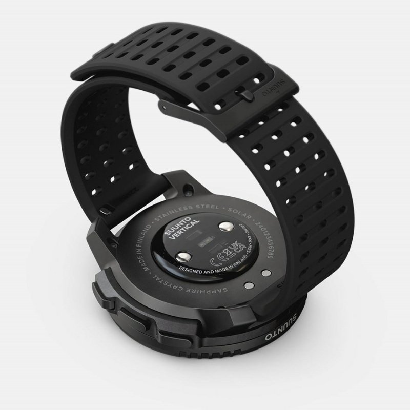 Suunto Vertical Solar 3,56 cm (1.4") Matricielle 49 mm 280 x 280 pixels Écran tactile Noir GPS (satellite)
