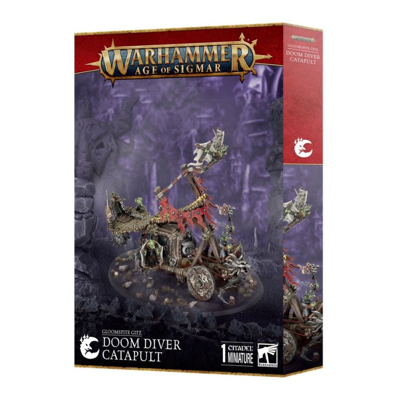 Warhammer AoS - Gloomspite Gitz Catapulte à plongeur de la mort
