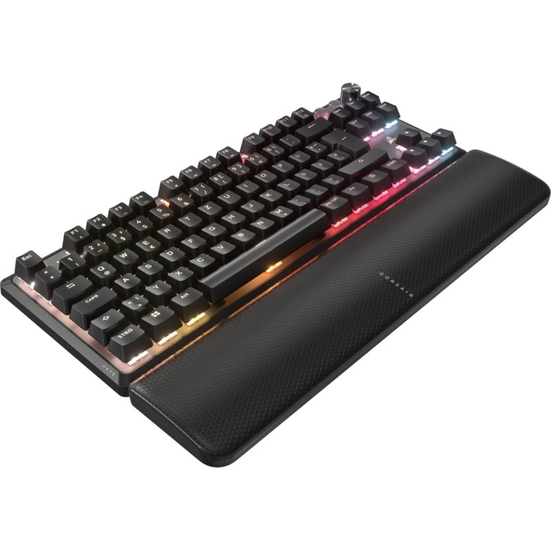 Corsair K70 Pro TKL Gaming Tastatur, TKL-Tastatur (80%), Corsair MGX – schwarz, ISO (DE)