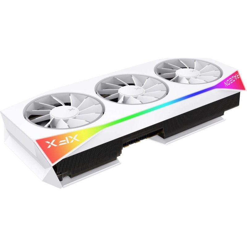RX 9070 XT 16GB XFX Mercury Magnetic Air RGB OC GDDR6 3 Fan white
