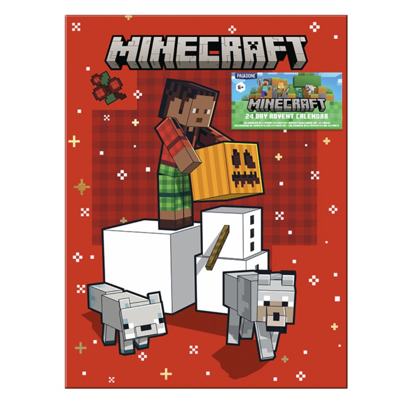MINECRAFT - Accessoires - Calendrier de l'Avent 24jours