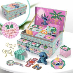 STITCH & ANGEL - Coffret Souvenir - Calendrier de l'Avent 24 boites