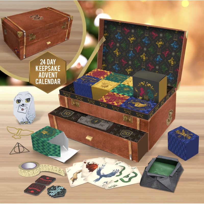 HARRY POTTER - Coffret Souvenir - Calendrier de l'Avent 24 boites