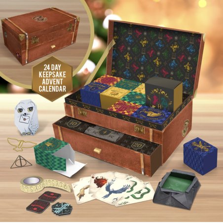 HARRY POTTER - Coffret Souvenir - Calendrier de l'Avent 24 boites