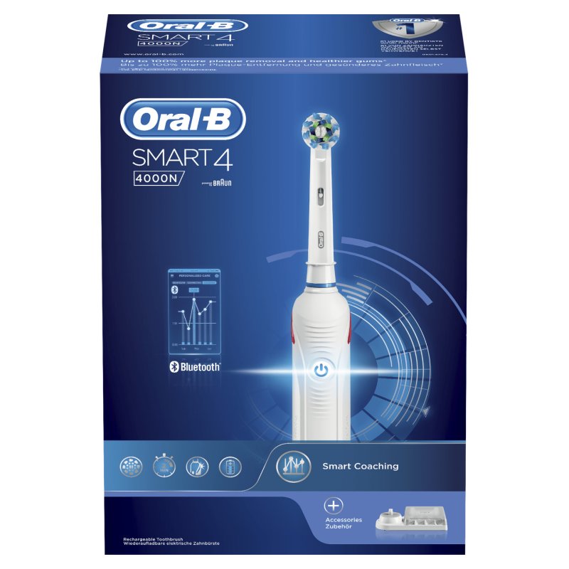 Oral-B 80314186 electric toothbrush Adult Rotating-oscillating toothbrush White