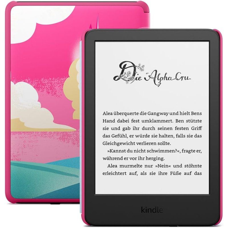 Amazon B0CP324VS4 e-book reader Touchscreen 16 GB Wi-Fi Black, Blue
