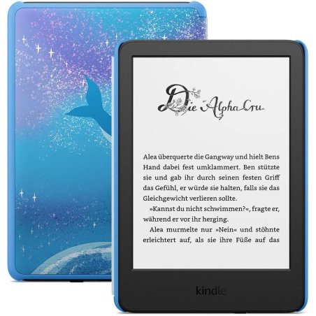 Amazon Kindle Kids Liseuse Écran tactile 16 Go Wifi Noir, Bleu
