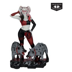 DC Direct statuette 1/10 Harley Quinn: Red, White & Black Harley Quinn by Jenny Frison 19 cm