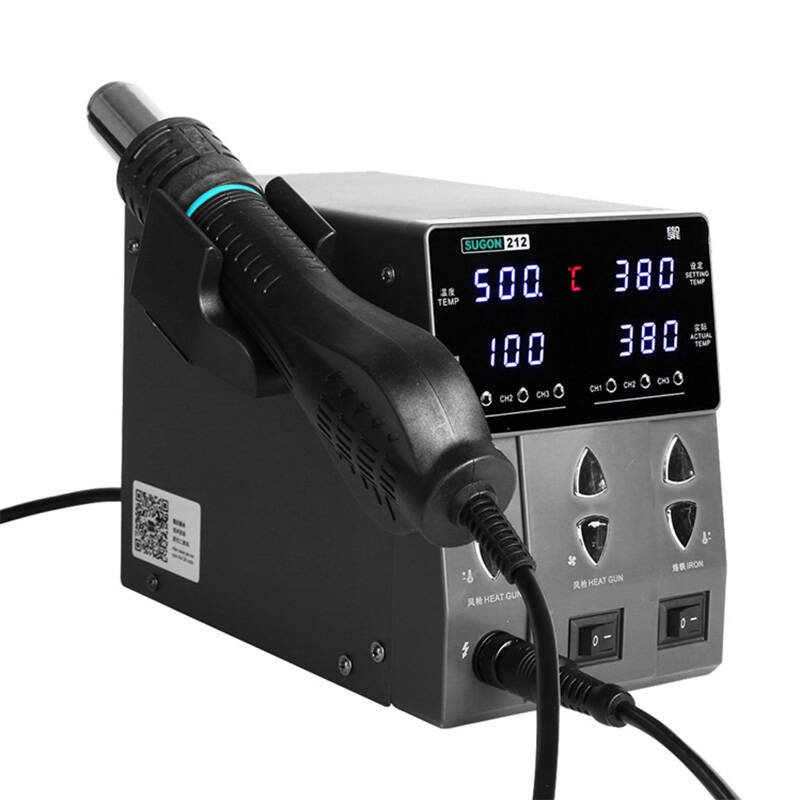 SUGON 212 Hot Air Soldering Station T12 Cob Soldering Machine