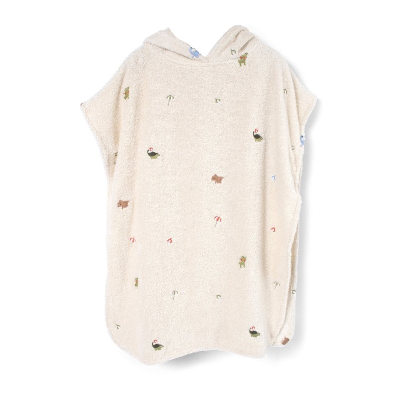 Filibabba Dino Beach serviette pour bébé Multicolore Coton