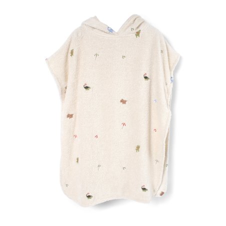 Filibabba Dino Beach serviette pour bébé Multicolore Coton