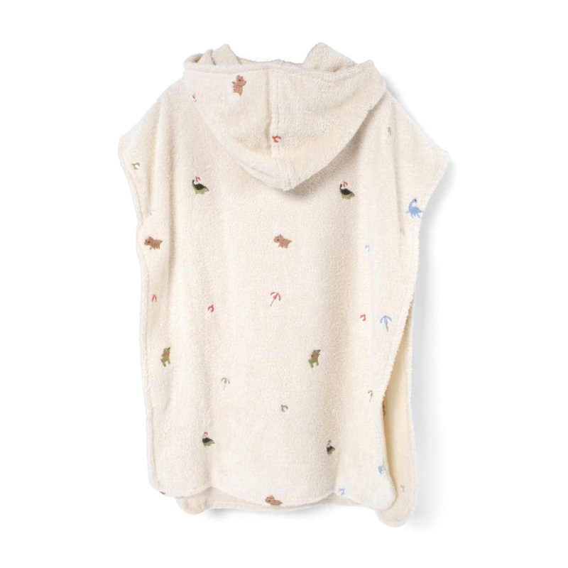 Filibabba Dino Beach serviette pour bébé Multicolore Coton