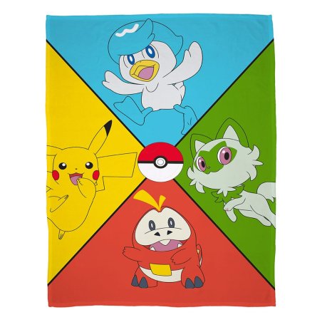 Pokemon Literie 4 Colours 130 x 170 cm