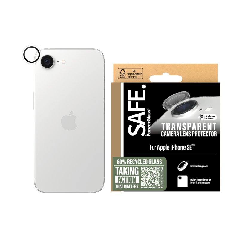 SAFE by PanzerGlass - Camera Lens Protection - iPhone 16e