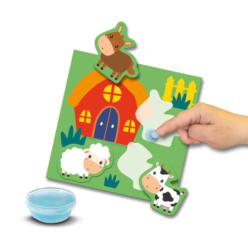 SES Creative - My First - Sticking Animals - (S14401)
