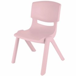 Van der Meulen Kinderstoeltje Plastic Pastel Roze