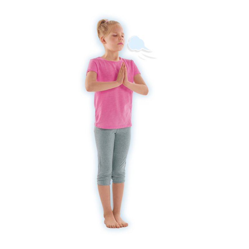 SES Creative 02407 Zen Yoga Animals - Creative Play Kit for Kids Aged 3 -Breathing Exercises - Mindfulness for Kids -